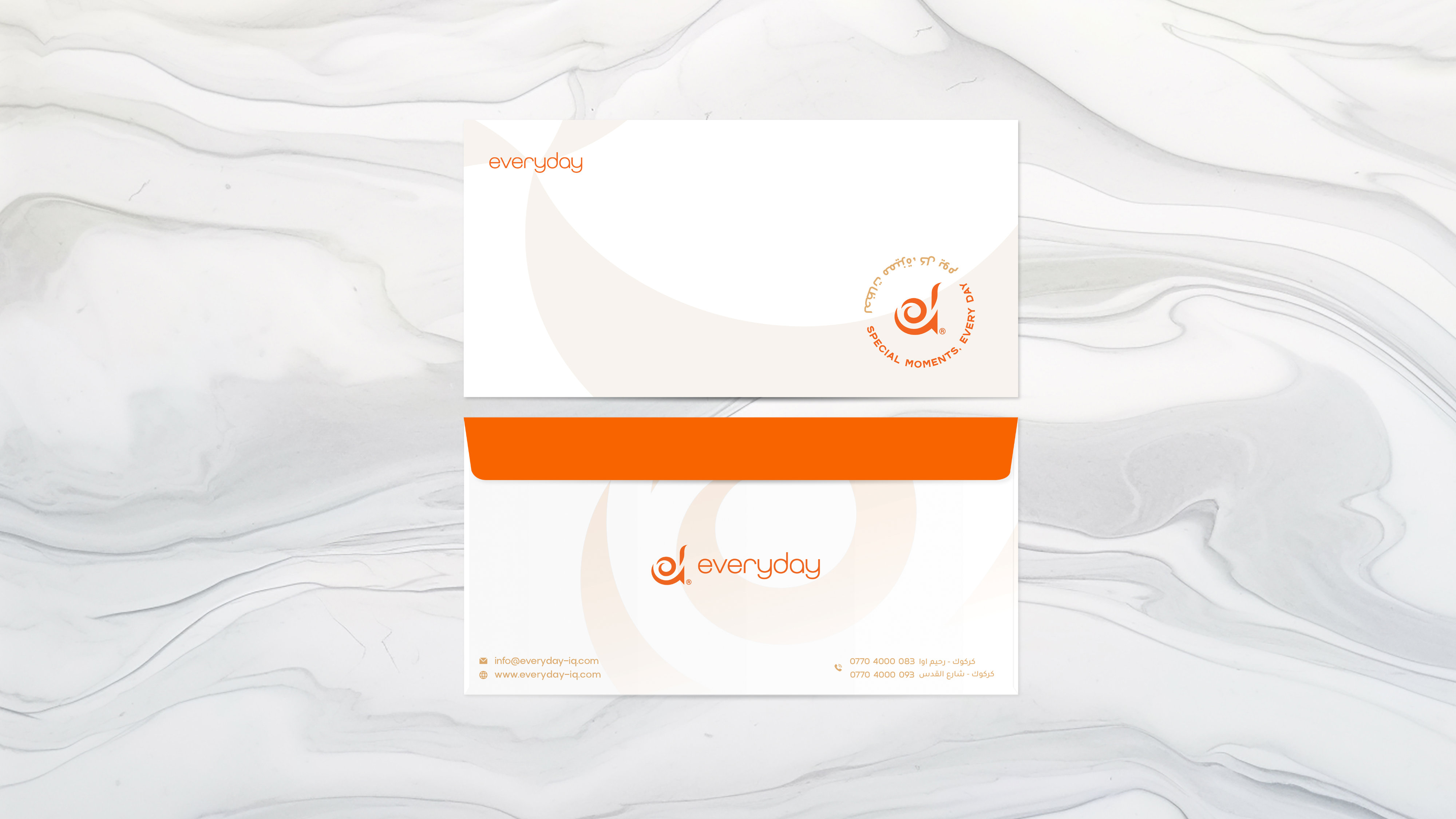EVERYDAY visual identity, original page 20