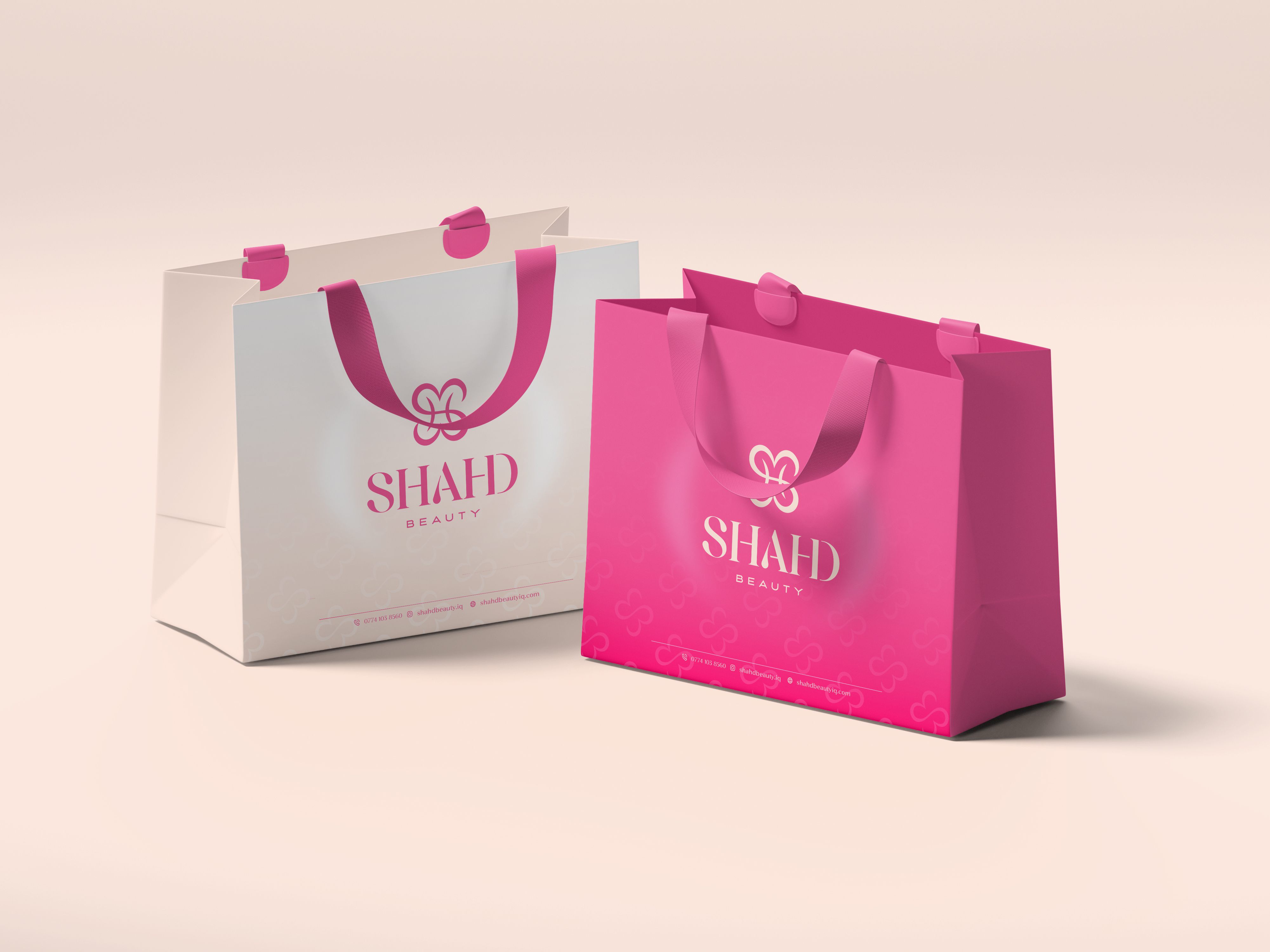 SHAHD BEAUTY visual identity, original page 19