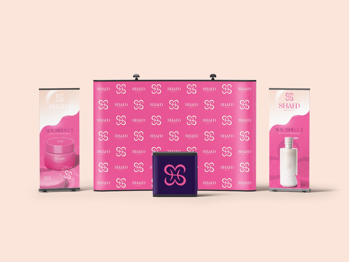 SHAHD BEAUTY visual identity, original page 44